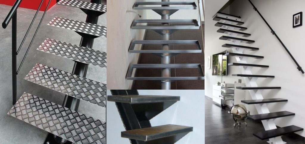 Elegant Custom cut metal plates for stairs