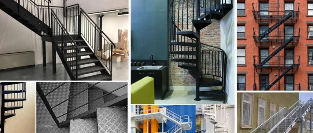 Types of Steel Staircase